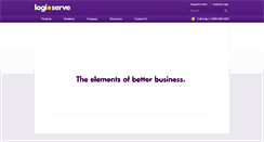 Desktop Screenshot of logi-serve.com
